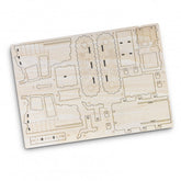 BRANDCRAFT Bulldozer Wooden Model - 124036-1